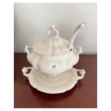 Red Cliff Ironstone Soup Tureen