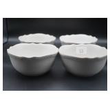 Lenox French Perle Bead Bowls (4)