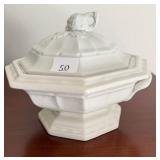 Red Cliff Ironstone Covered Vegetable Dish