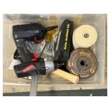 Drill Gun, Twine, Tools & Etc.