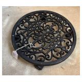 Round Cast Iron Plant Stand
