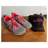 Sketcher Tennis Shoes Size 8 & Duck Dynasty Cap