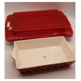 Grace Bake Shop Red & White Polka Dot Baking