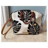 Brahmin Monaco Large Duxby Satchel White &