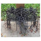 Ornate Garden Border Fence Sections