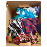 Box Lot of Scarves ~ Some New With Tags