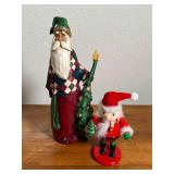Jim Shore Santa & Christmas Tree Shops Mini