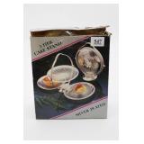 3 Tier Cake Stand Silver Plated