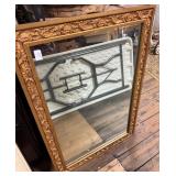 Rococo Revival Style Wall Mirror Gold Tone