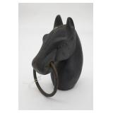 Cast Iron Horse Head Hitching Post Topper