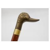 Brass Duck Head Cane