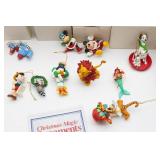 Disney Christmas Ornaments As Is Condition