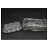 Anchor Hocking Wexford Butter Dish & Federal