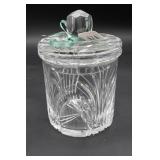 Crystal Biscuit Jar