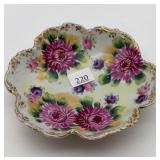 Hand Painted Porcelain Serving Bowl