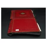 Red Photo Albums w/Photos