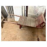 Primitive Wheel Barrow