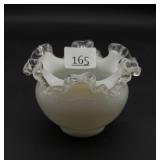 Fenton Silver Crest Vase 1949