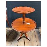 Two Tier Dumbwaiter Table