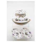 Norcrest Sweet Violet made in Japan Trinket