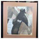 Original Pastel Horses Signed Patti Stein