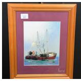 Sailboat Laser Art Local Artist