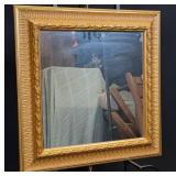 Gold Tone Mirror