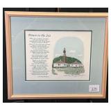 Down to the Sea Signed Print