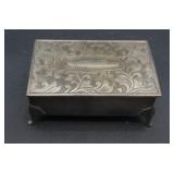 Silver Plated Trinket Box