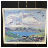 Irish Landscape Oil on Canvas by dePierre