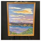 Landscape Oil on Canvas by dePierre