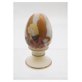 Fenton Hand Painted Golden Winged  Angel