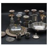 Collection of Silver Plate Serving Pieces