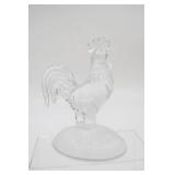 Crystal Rooster Figurine