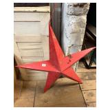 Red Metal Star