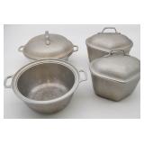 Silver Seal Hammered Cast Aluminum Cookware