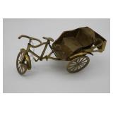 Brass Rickshaw Pedicab As Is Condition