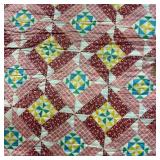 Vintage Geometric Star Quilt