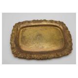 Brass Plated Small Trinket Dish