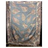 Goodwin Weavers Seashell Throw Blanket As Is