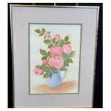 Floral Watercolor by Judith Booth