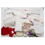 Collection of Vintage Linens