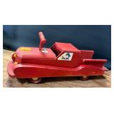 Vintage Wooden Ride on Toy Truck