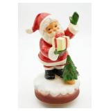 Vintage Santa Music Box