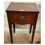 Hepplewhite Style Mahogany Side Table