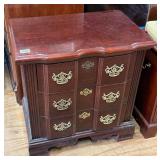 Chippendale Style Block Front Nightstand