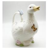 Lenox Butterfly Meadow Duck Porcelain Pitcher