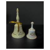 (2) Porcelain Bells