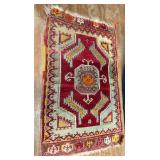 Turkish Rug Approx. 38" x 24"