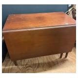 Mahogany Drop Leaf Dining Table